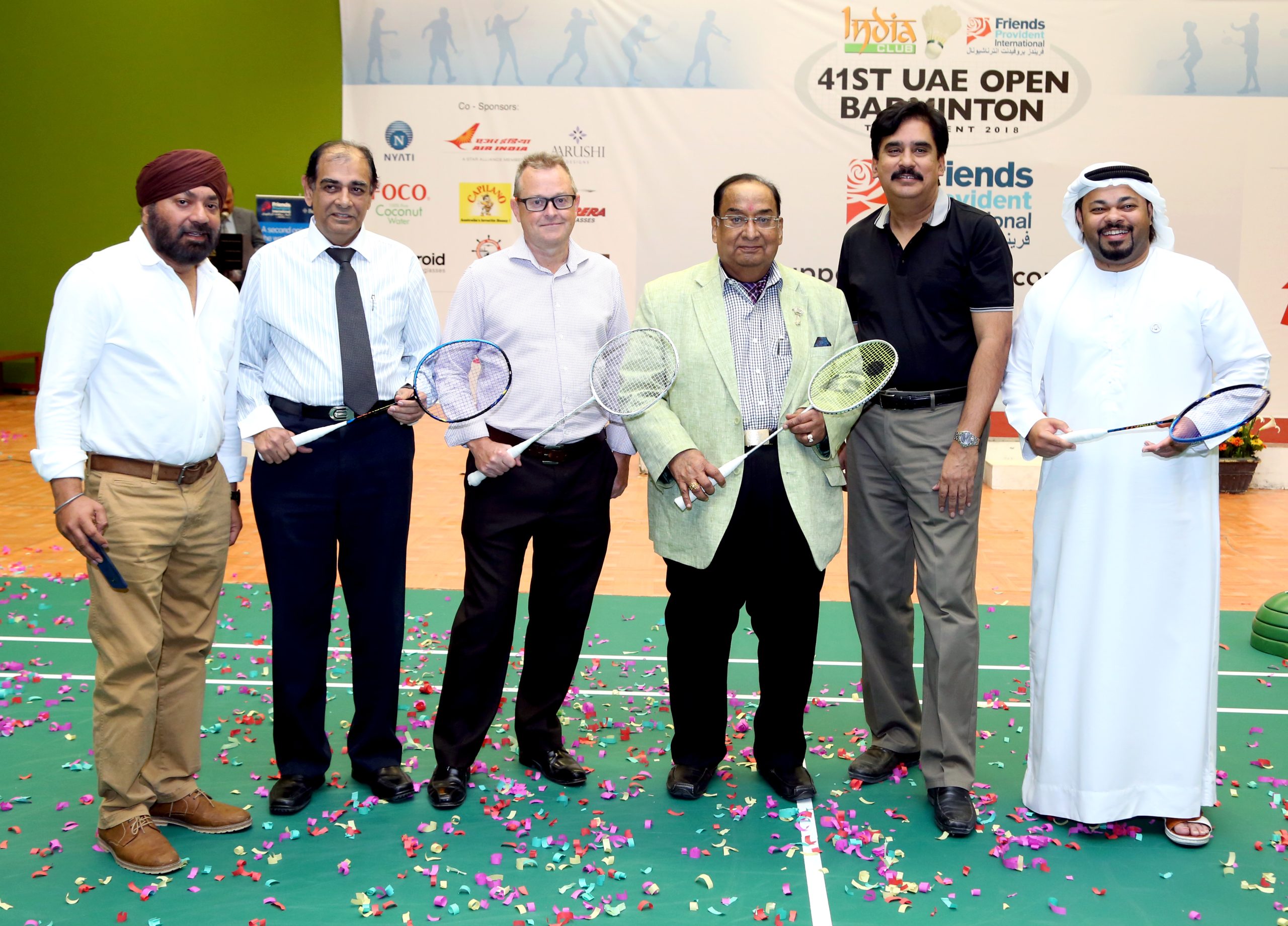 41st UAE Open Badminton Inauguration 2018