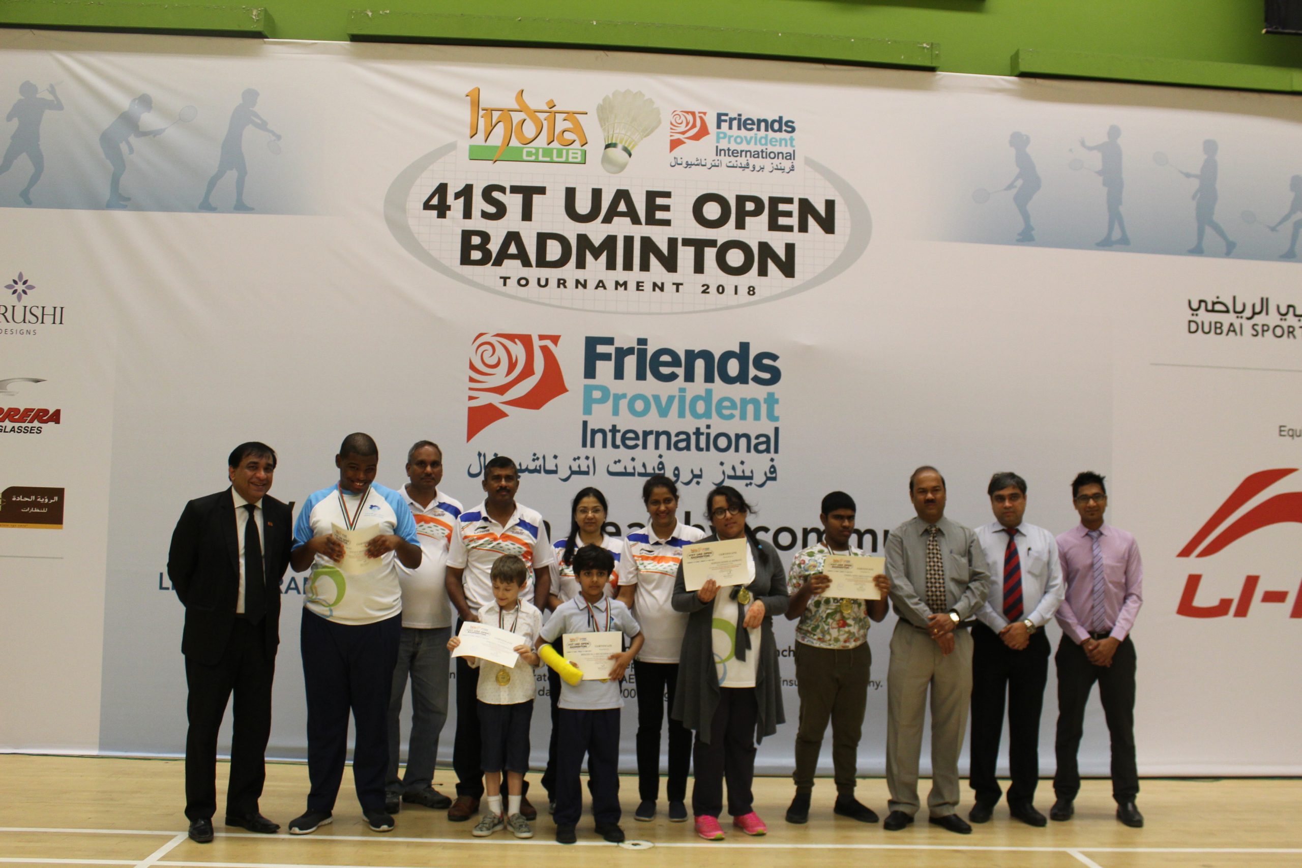 41st UAE Open Badminton 2018 Press Conference