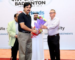 41st UAE Open Badminton Inauguration 2018