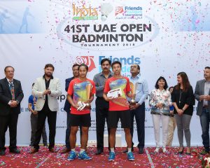 41st UAE Open Badminton Tournament 2018 Finals & Prize Distribution