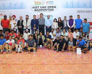 41st UAE Open Badminton Tournament 2018 Finals & Prize Distribution