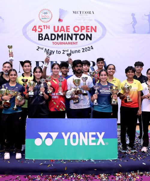45TH INDIA CLUB UAE OPEN BADMINTON TOURNAMENT 2024 FINALS | 02/06/2024