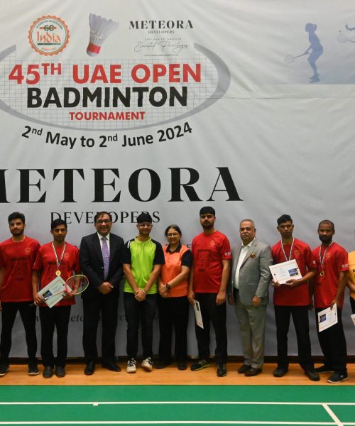 45TH INDIA CLUB UAE OPEN BADMINTON TOURNAMENT | CSR SEGMENT