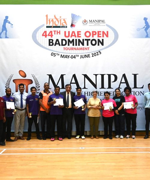 CSR ACTIVITY UAE OPEN BADMINTON TOURNAMENT 15-05-2023