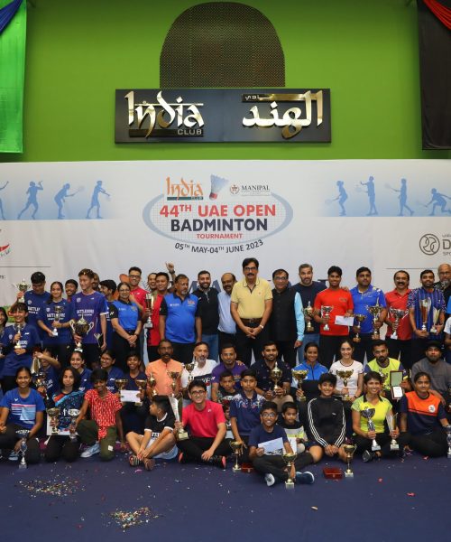 44th UAE OPEN BADMINTON TOURNAMENT 05-05-2023