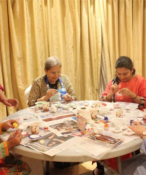 Diwali Diya Decorating Workshop for Ladies 22-10-2018