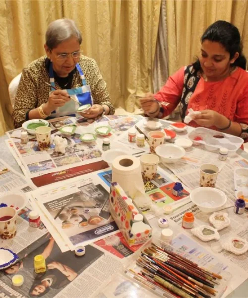Diwali Diya Decorating Workshop for Ladies 22-10-2018